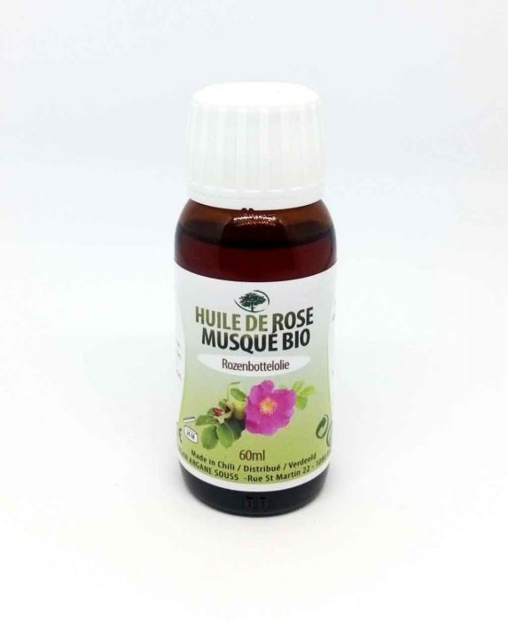 HUILE VEGETALE DE ROSE MUSQUEE BIO 500ML