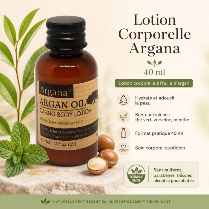 lotion corporelle argana 40 ml