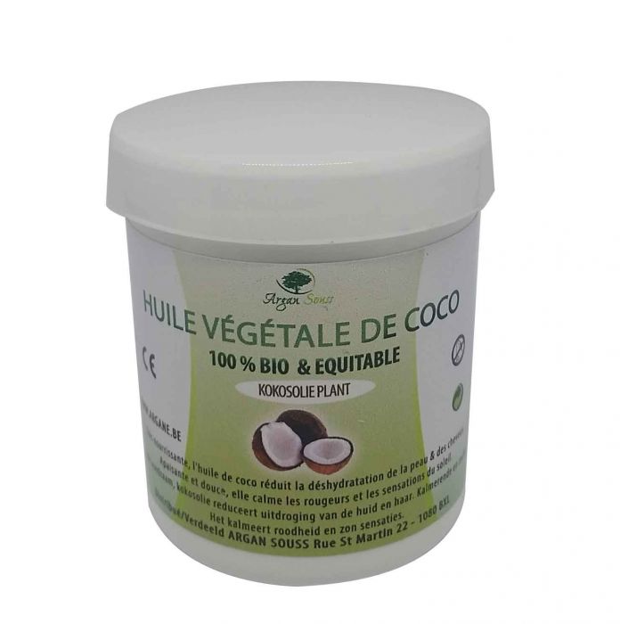 HUILE VEGETALE DE NOIX DE COCO BIO 100 gr