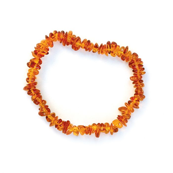 Bracelet chips ambre env 6gr