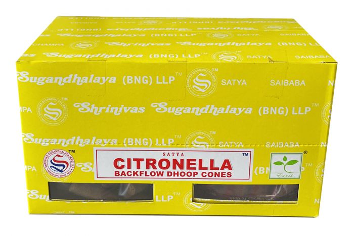 Cônes Backflow Satya Citronnelle
