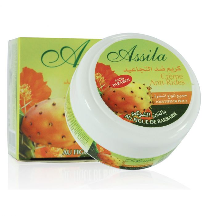 crème assila à l' huile de figue de barbarie 100gr