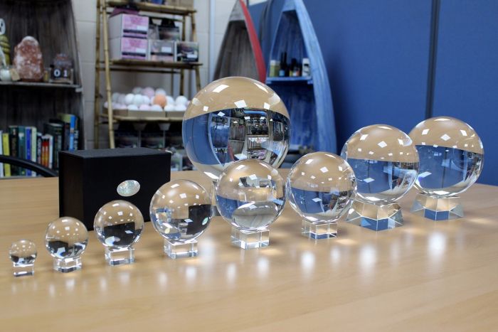 Boule de Cristal sur Socle 150mm