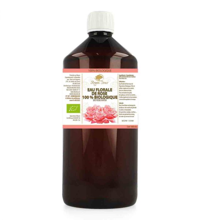 EAU FLORALE DE ROSE 100% BIO 1000 ML
