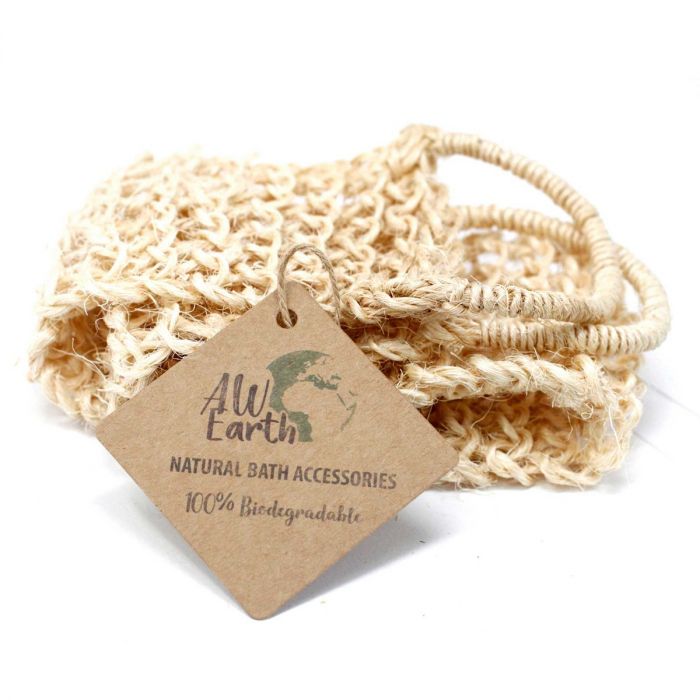 Lanière Gants Exfoliants Sisal - Gommage Exfoliant Dos