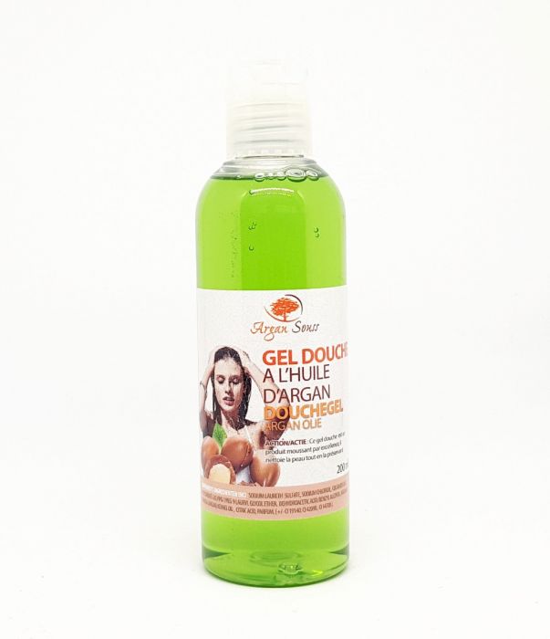 GEL DOUCHE HYDRATANT À L' HUILE D' ARGAN 200 ML
