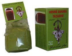 HENNE TAZARINE BAQ NATUREL POUR CHEVEUX 100 gr 