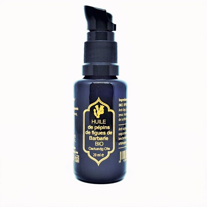 HUILE DE PEPINS DE FIGUE DE BARBARIE 100% PURE BIO 20 ML