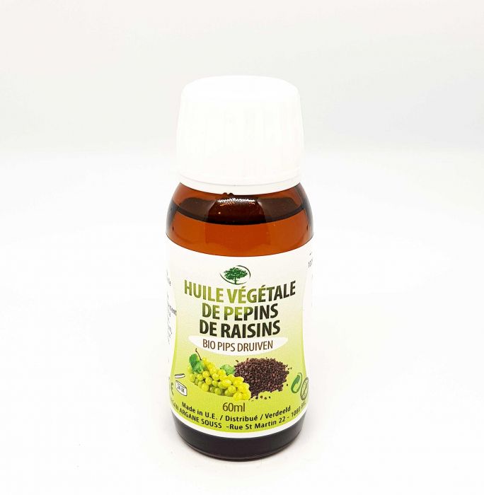 HUILE VEGETALE DE PEPINS DE RAISIN VIERGE 60 ml