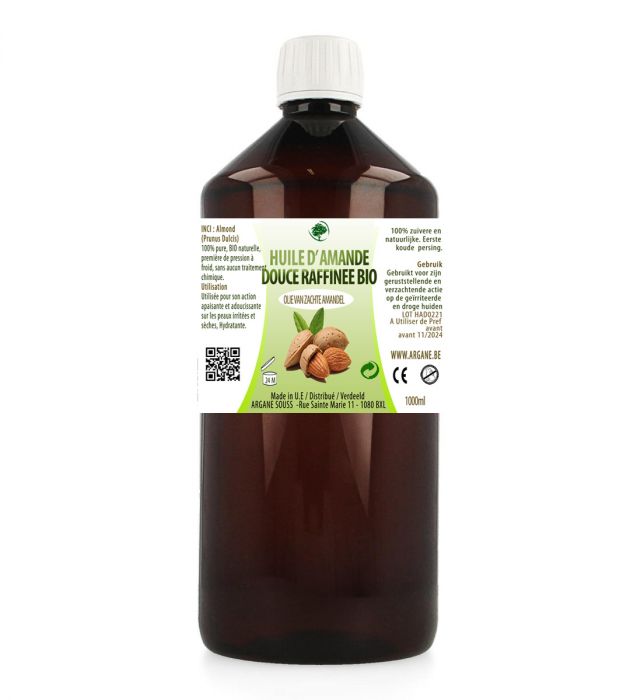 HUILE VEGETALE AMANDE DOUCE 1000 ML