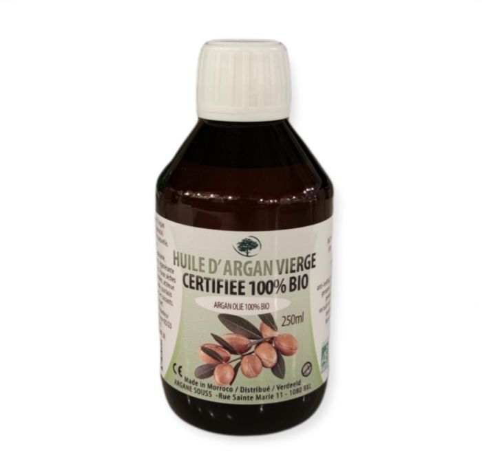 Huile d' Argan Vierge Cosmétique 100 % Bio 250 ml