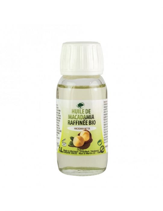 Huile de macadamia bio 60 ml