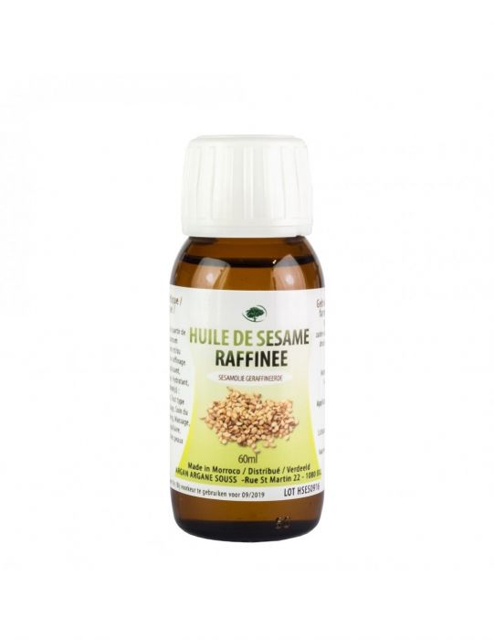 HUILE VEGETALE VIERGE DE SESAME 60 ML