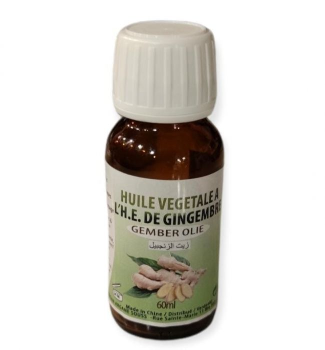 Huile végétale à l 'H.E. Gingembre 60 ml