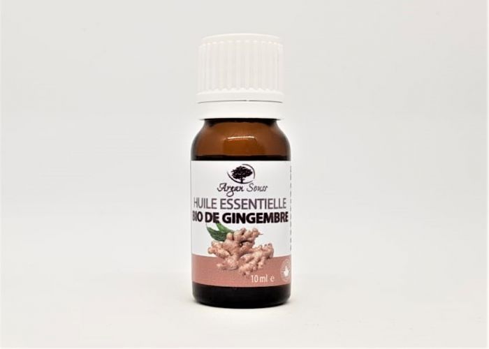 Huile essentielle de Gingembre (Zingiber Officinale) BIO 10 ml 
