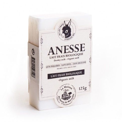 Savon au lait d'ânesse duo - LAIT FRAIS BIOLOGIQUE 125 gr