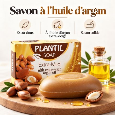 Savon a l' huile d' argan Bio